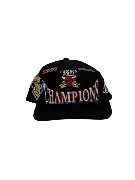 Chicago Bulls 1997 championship Hat (Logo Athletic SnapBack)