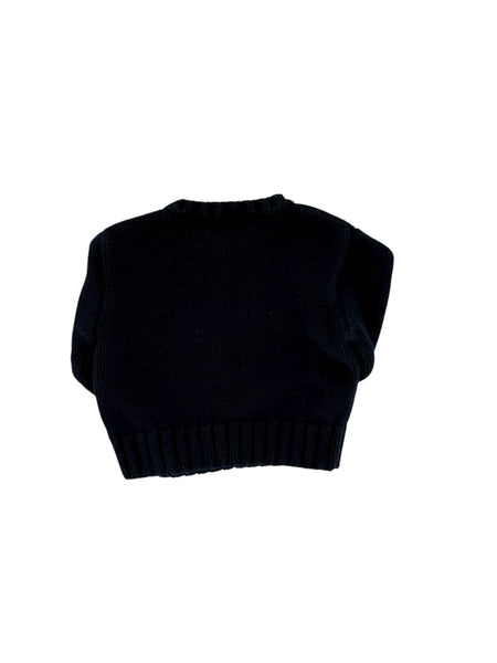 Navy Blue Polo Ralph Lauren Knitted Toddler Sweater
