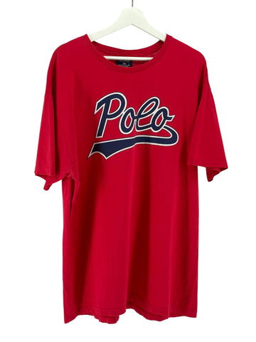 Polo Sport Vintage Red Blue Logo Tee