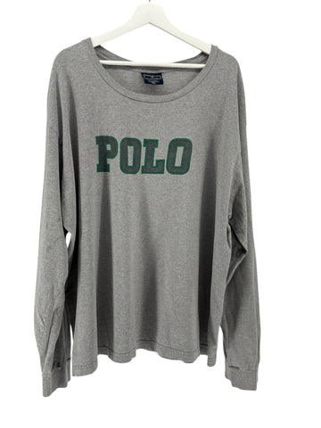 POLO Green Logo Long Sleeve T-Shirt