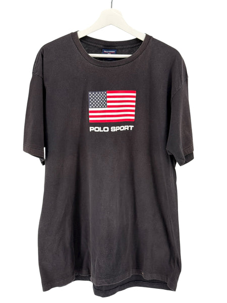 Polo Sport  USA Flag  (Black)