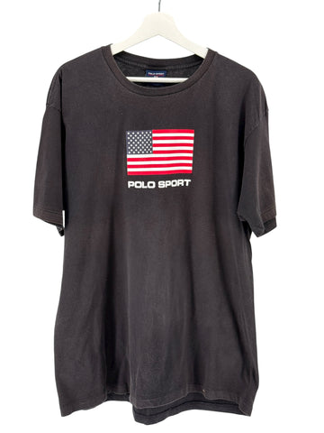 Polo Sport  USA Flag  (Black)