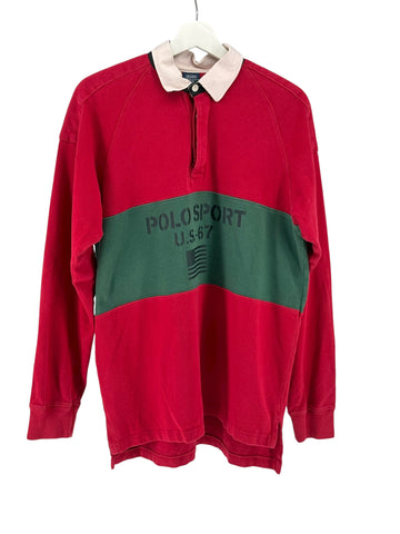 Polo Sport Rugby Red Green