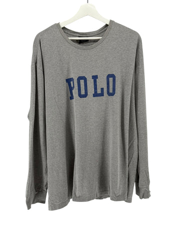 POLO Blue Logo Long Sleeve T-Shirt