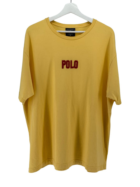 Polo Sport  Yellow Tee Small Red logo