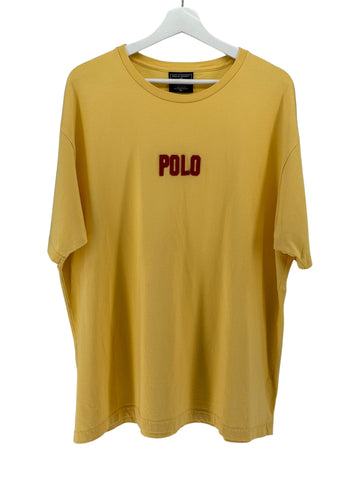 Polo Sport  Yellow Tee Small Red logo