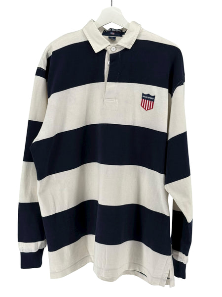 POLO SPORT  RUGBY (K-SWISS) White Navy Stripes