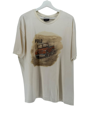 Polo Sport Jeep Tee Shirt (white)