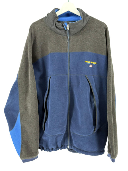 Polo Sport Fleece Jacket Minni Polo Sport Flag Logo