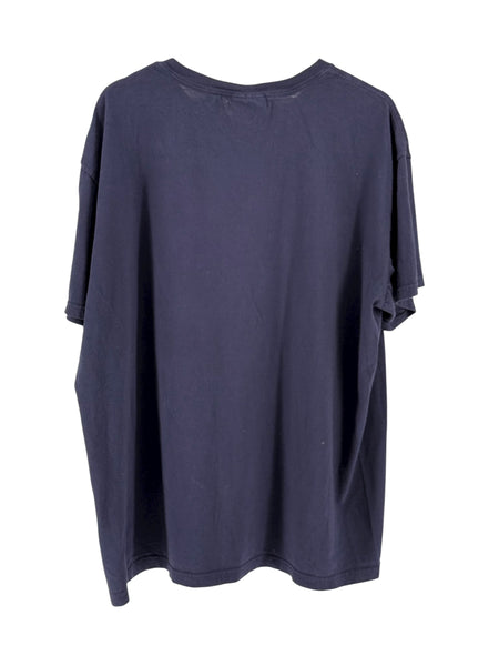 Navy Blue Polo Sport Cream Cursive Logo