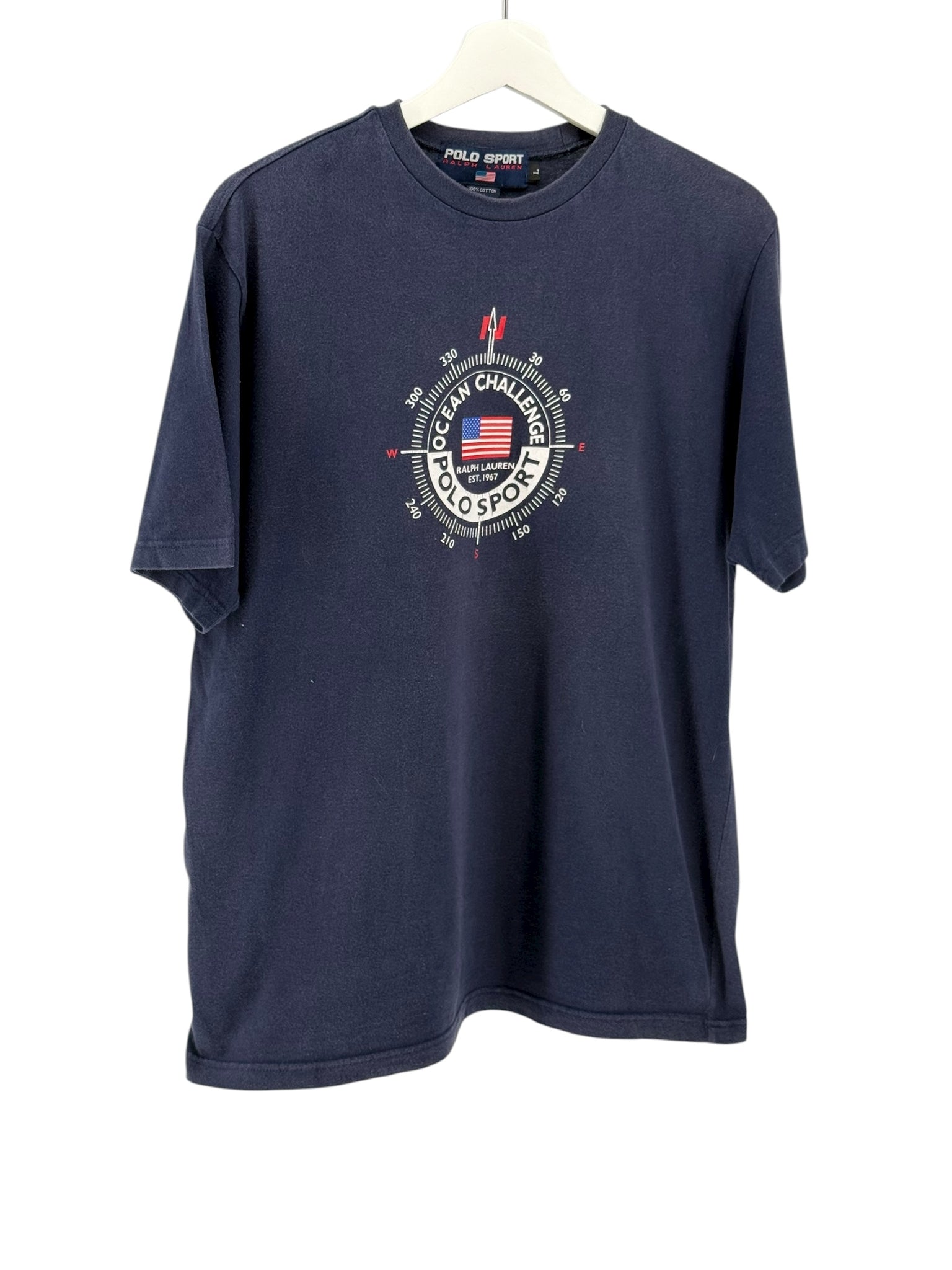 POLO SPORT Ocean Challenge T-Shirt  (Navy)