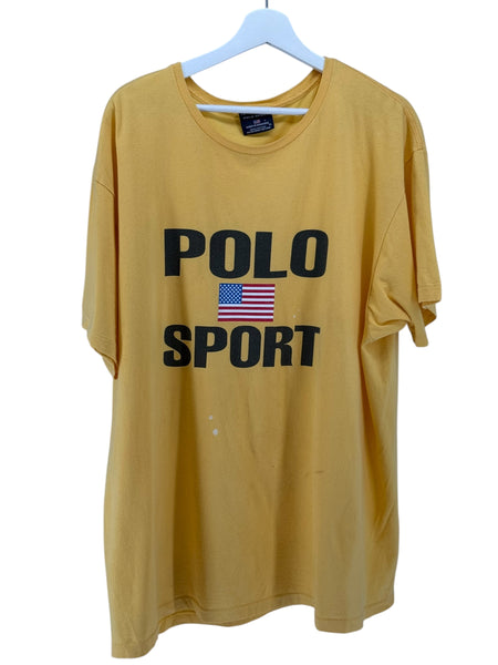 Polo Sport  USA Flag  Yellow