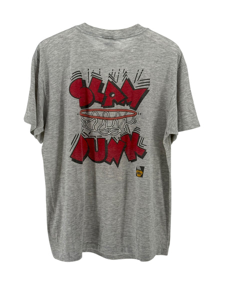 Chicago Bulls Salem Grey Character Tee Shirt (Slam Dunk)