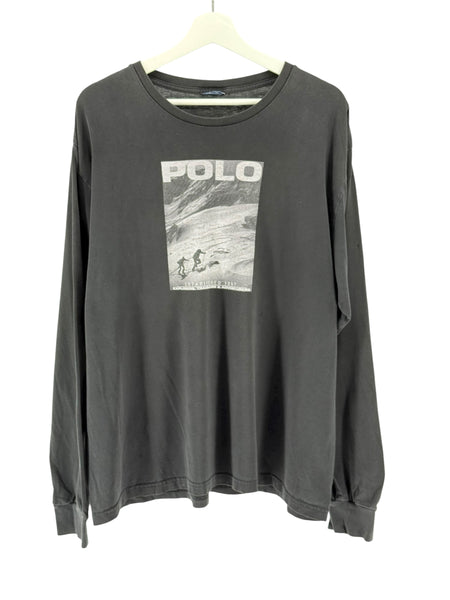 POLO Skiing Long sleeve shirt (Black)