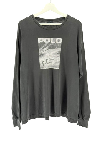 POLO Skiing Long sleeve shirt (Black)