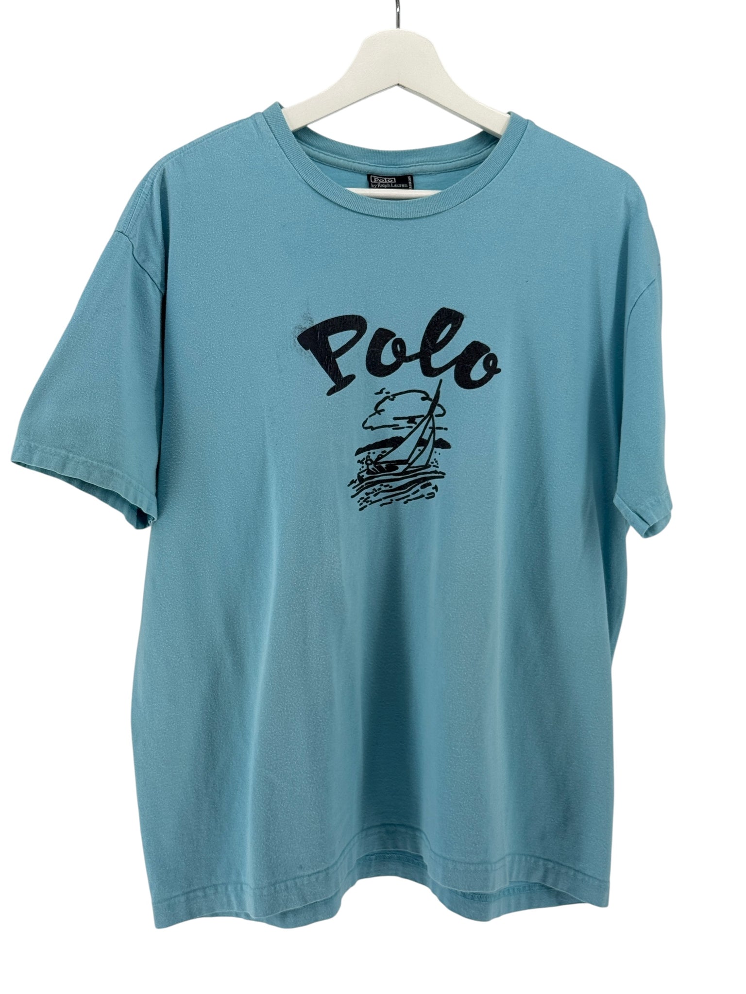 Polo  Turquoise Graphic tee