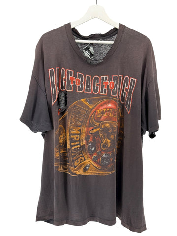 1992 Chicago Bulls Back 2 Back (rings tee) Distressed
