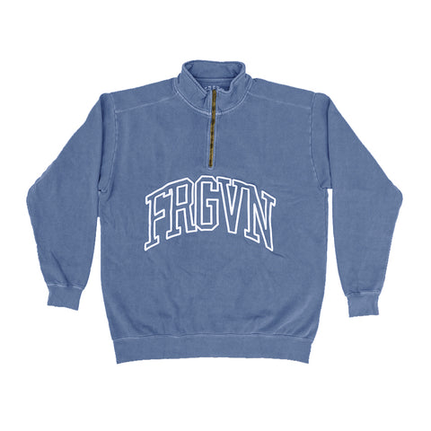 FRGVN Quarter Zip Logo Sweater (3D Puff Print)
