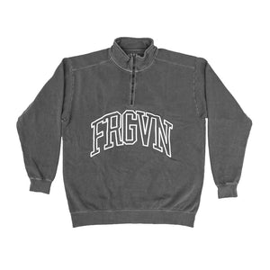 FRGVN Quarter Zip Logo Sweater (3D Puff Print)
