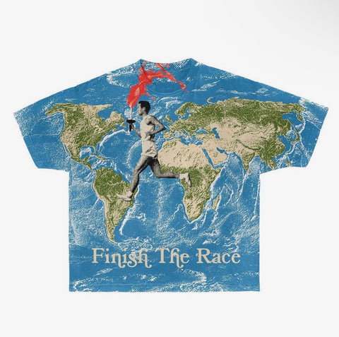 Finish The Race All Over Print 2 T-Shirt