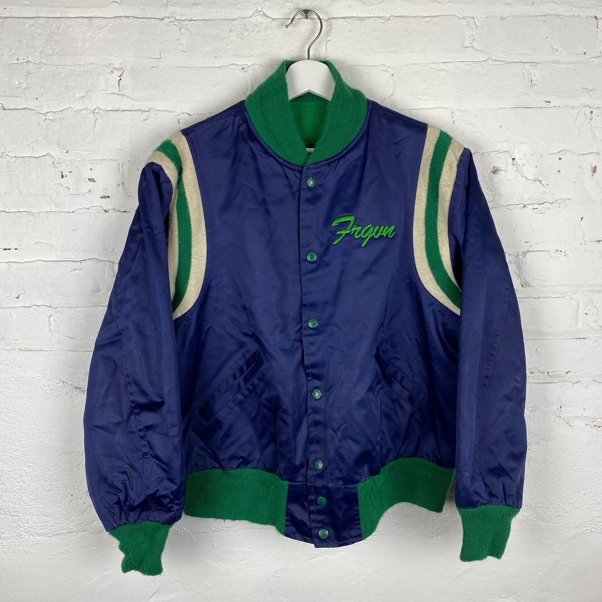 Vintage FRGVN Nylon Varsity Jacket